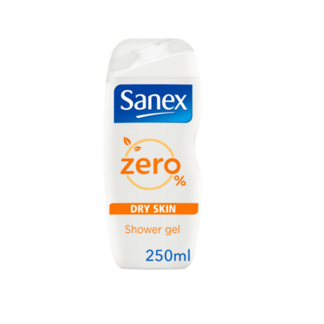SANEX - SHOWER GEL ZERO % DRY SKIN 250 ML | MazenOnline Main image