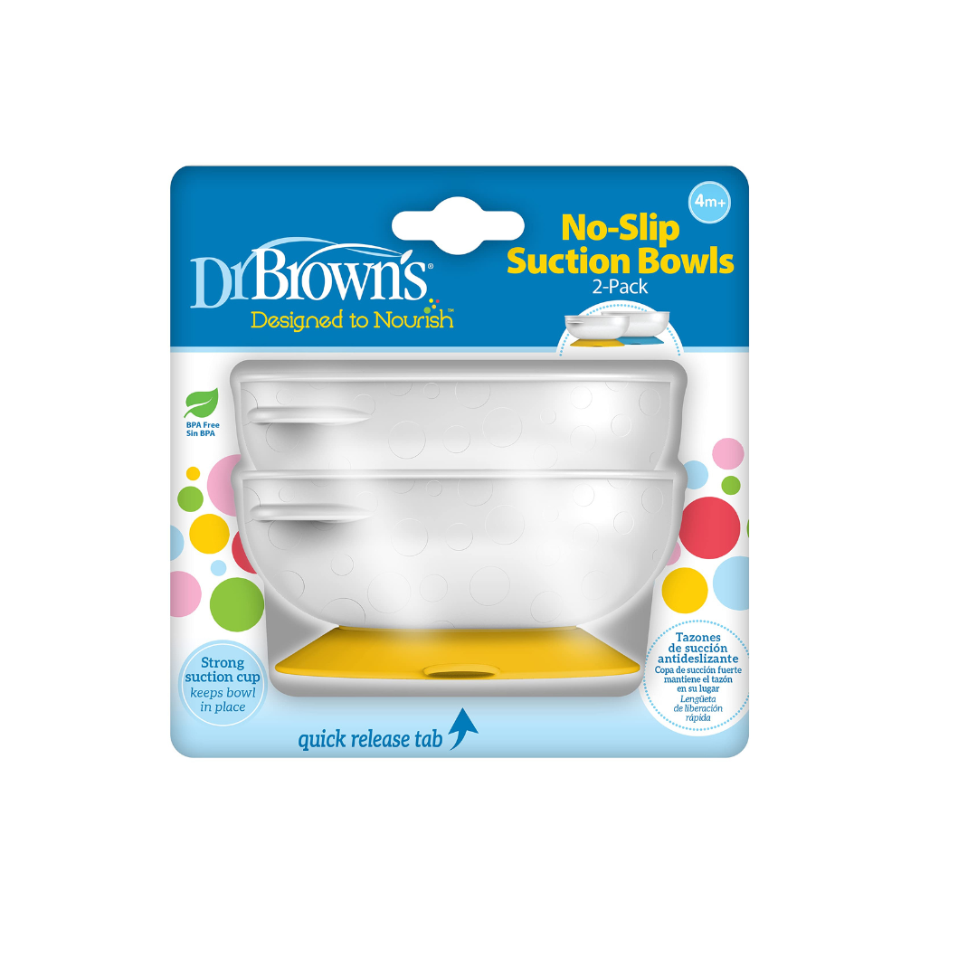 Dr. Brown's - No-Slip Strong Suction Bowl for Babies | MazenOnline