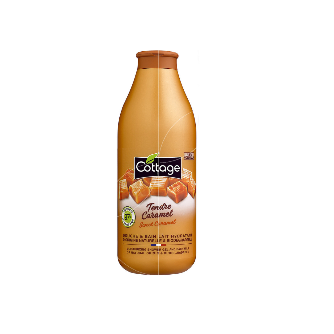 Shower Gel And Bath Milk Caramel - MazenOnline Main image