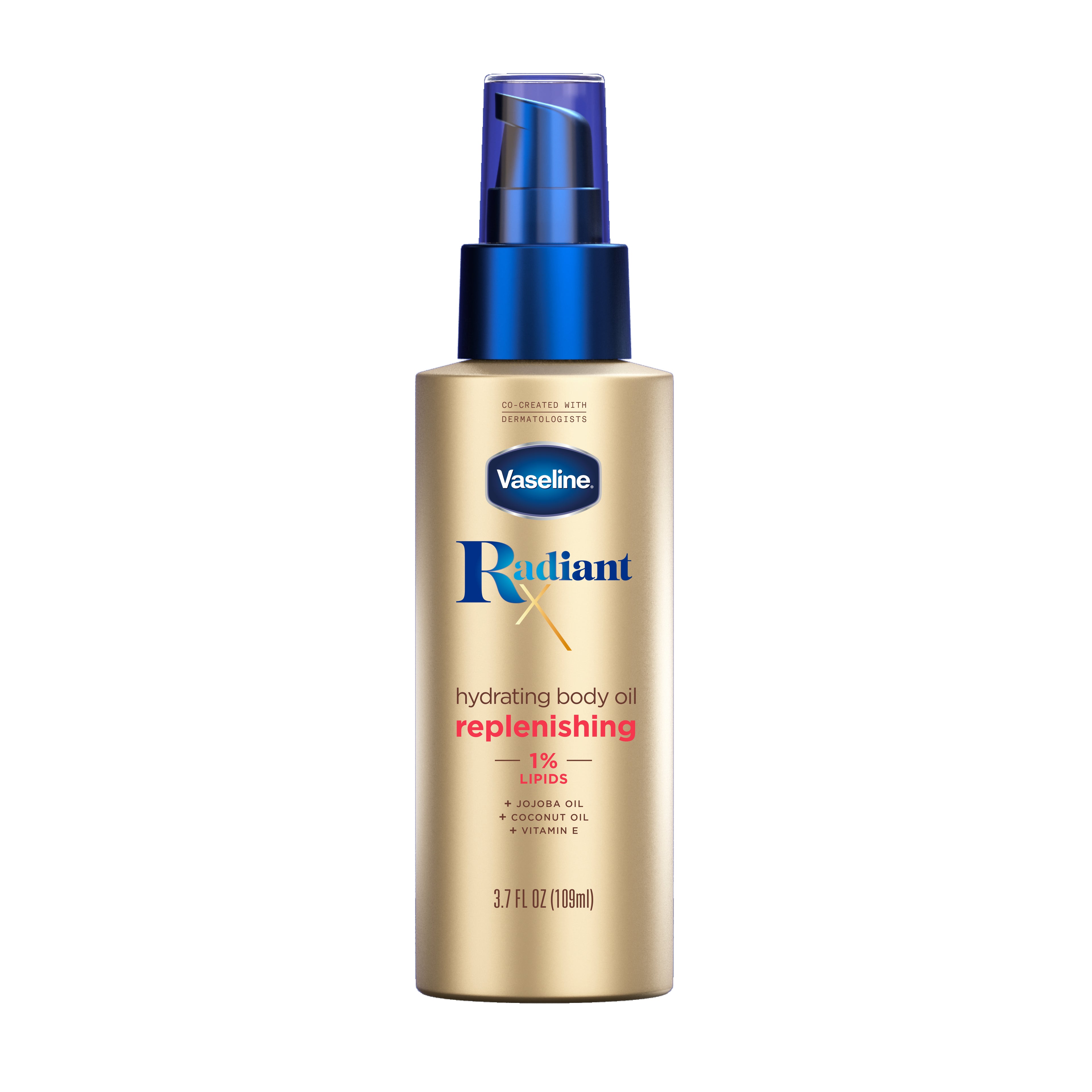 Vaseline - RadiantX, Hydrating Body Oil, Replenishing, 1% Lipids | MazenOnline