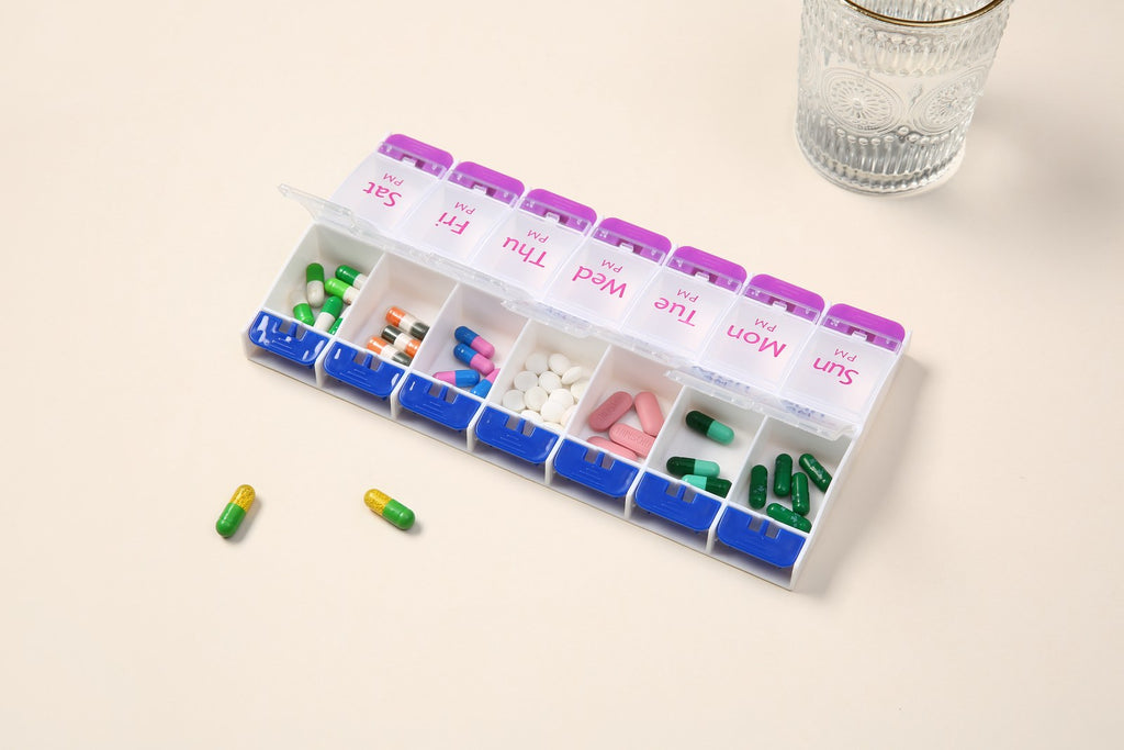 AB Care Dual Week 14 AM/PM Weekly Pill Organizer