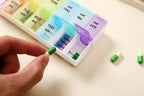 AB Care Rainbow Duo 14 AM/PM Weekly Pill Organizer