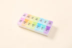 AB Care Rainbow Duo 14 AM/PM Weekly Pill Organizer
