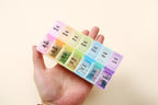 AB Care Rainbow Duo 14 AM/PM Weekly Pill Organizer