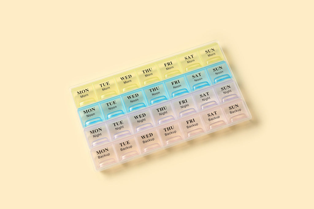 AB Care Twin Week 14 AM/PM Weekly Pill Organizer