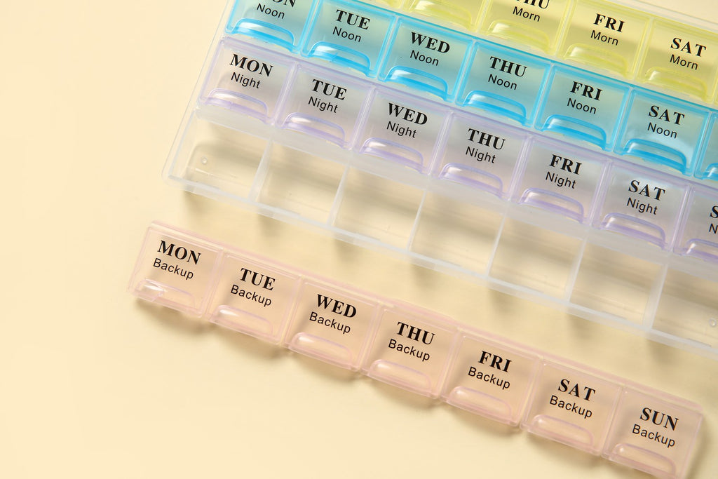 AB Care Twin Week 14 AM/PM Weekly Pill Organizer