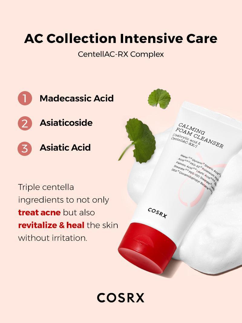 COSRX - AC Collection Calming Foam Cleanser | MazenOnline