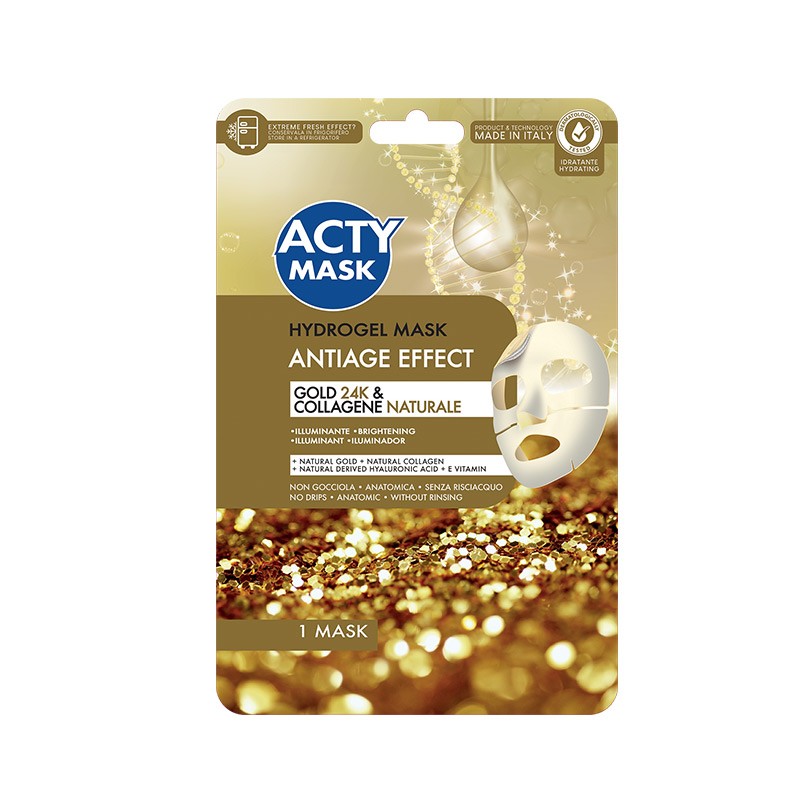 Acty - Maschera Hydrogel Gold 24K | MazenOnline