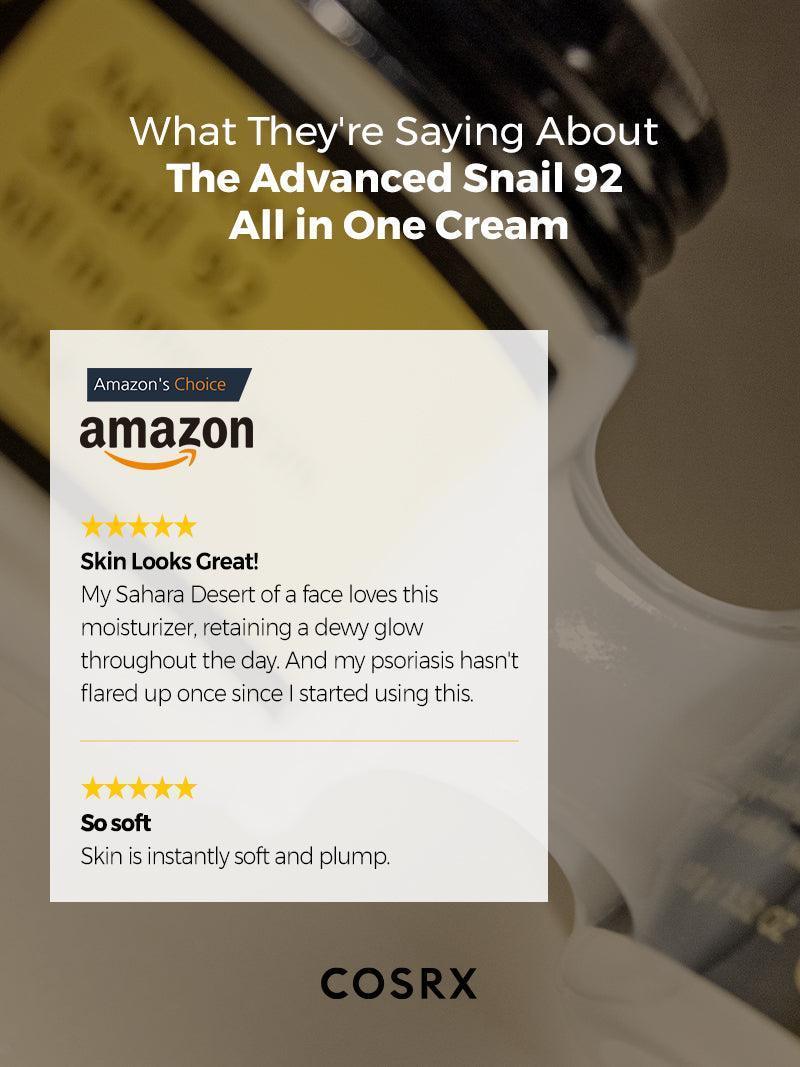 COSRX - Advanced Snail 92 All in one Cream | MazenOnline
