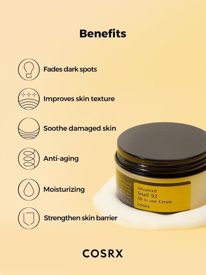 COSRX - Advanced Snail 92 All in one Cream | MazenOnline