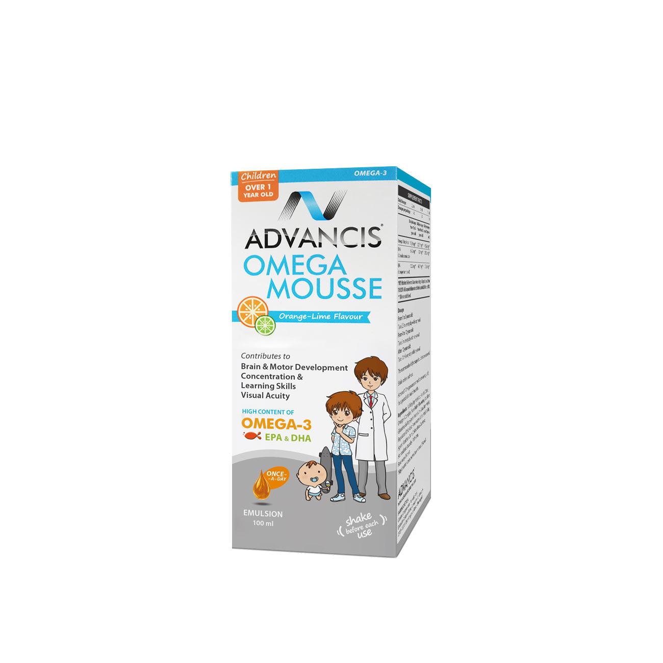 Advancis Omega Mousse for Children - MazenOnline {{ shop.address.country }}