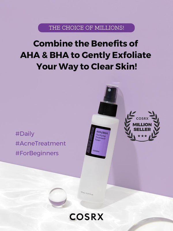 COSRX - AHA/BHA Clarifying Treatment Toner | MazenOnline