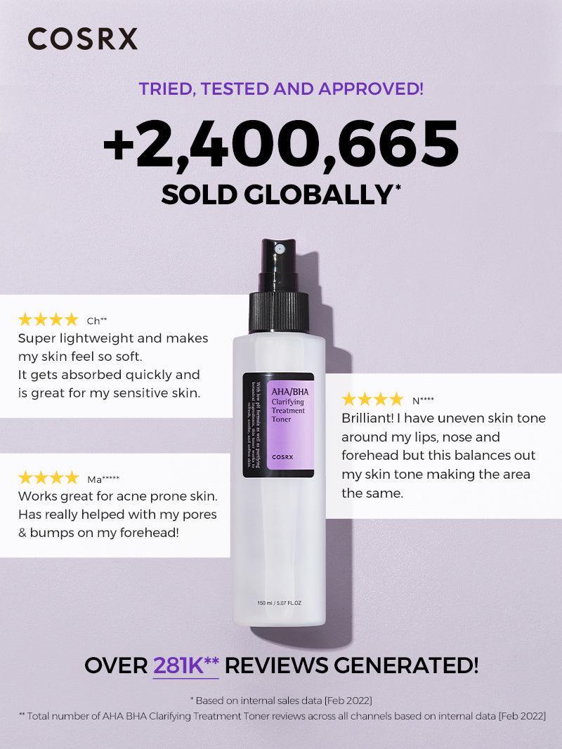 COSRX - AHA/BHA Clarifying Treatment Toner | MazenOnline