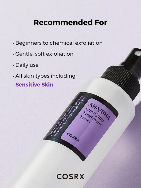 COSRX - AHA/BHA Clarifying Treatment Toner | MazenOnline