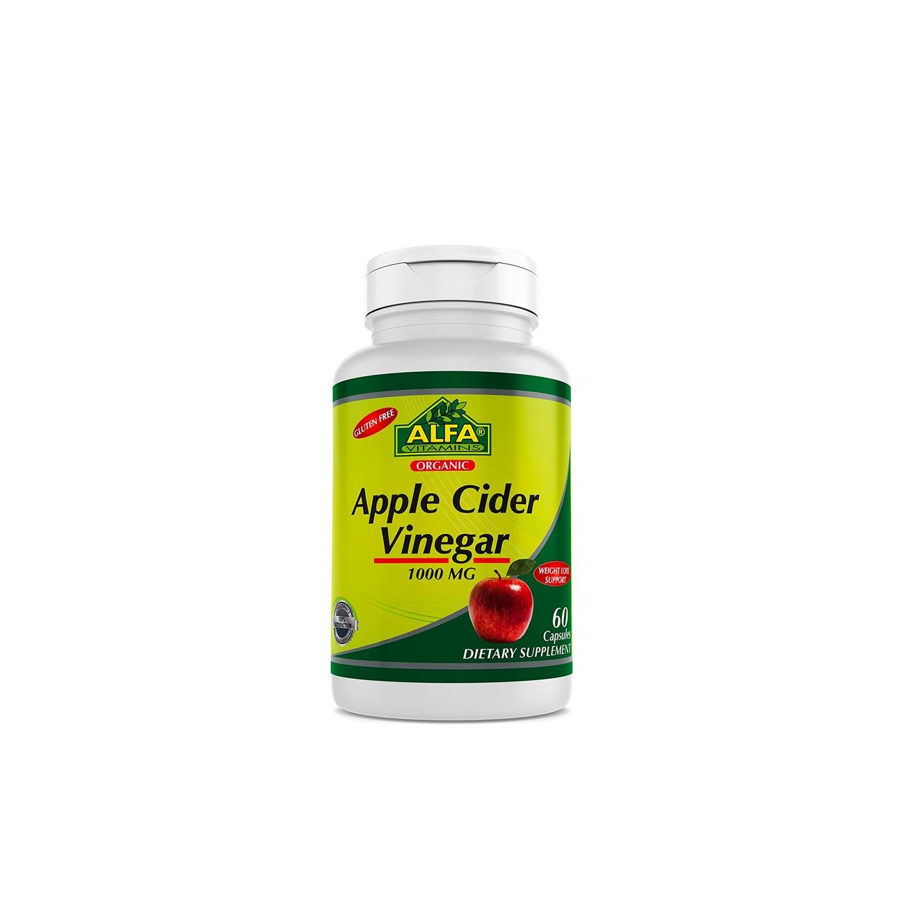Alfa Apple Cider Vinegar 1000mcg - MazenOnline {{ shop.address.country }} Main image