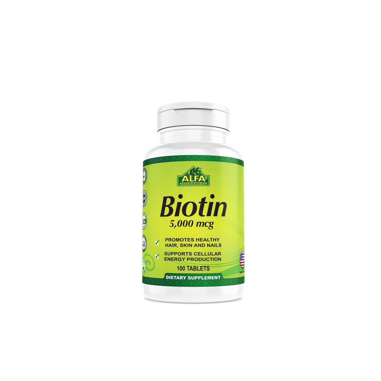 Alfa Biotin 5000 mcg - MazenOnline {{ shop.address.country }}