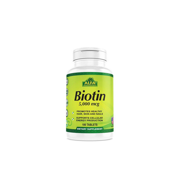 Alfa Biotin 5000 mcg - MazenOnline {{ shop.address.country }}