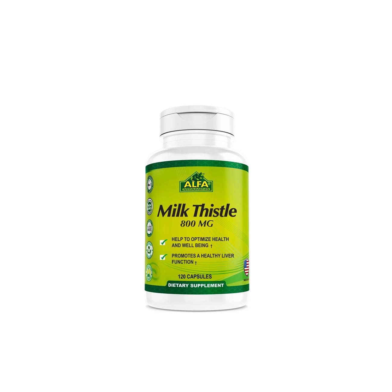 Alfa Milk Thistle 800mg - MazenOnline {{ shop.address.country }}