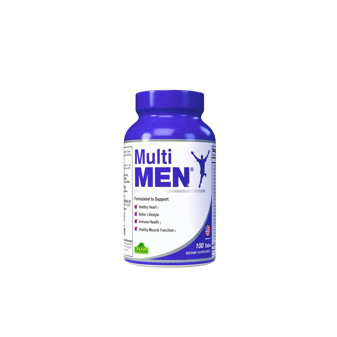 Alfa Multi Men - Daily Multivitamins for Men - MazenOnline {{ shop.address.country }}