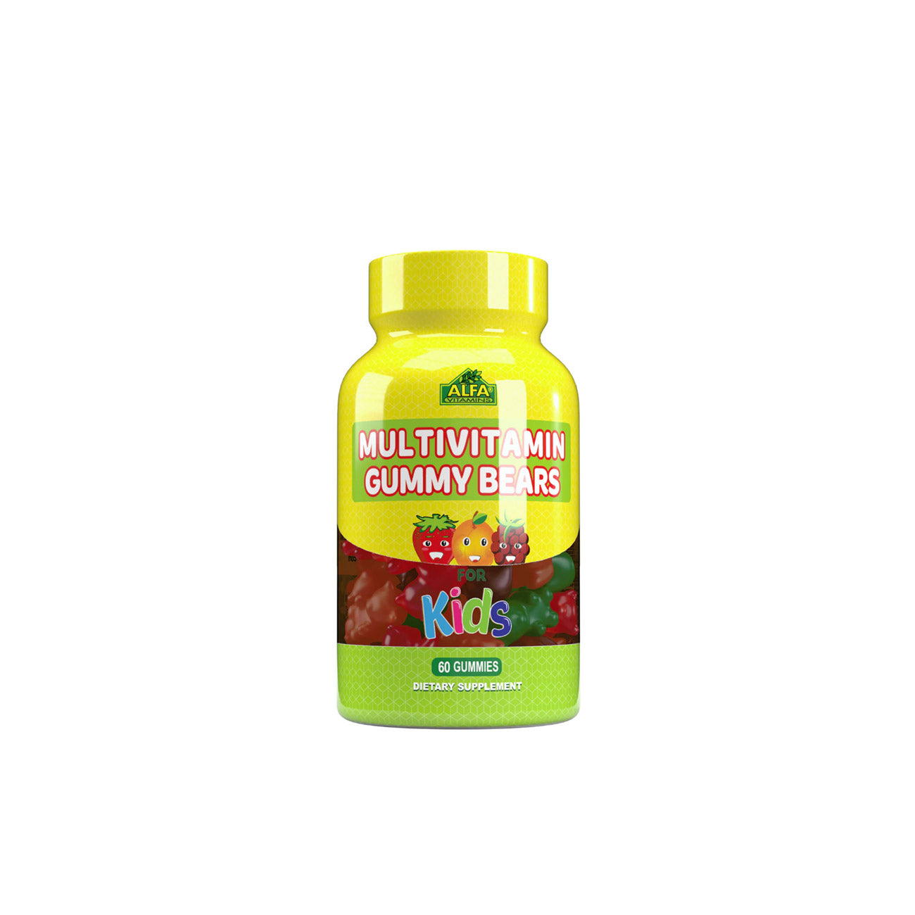Alfa Vitamins - Super Gummy Bears - Kids Complete Vitamins | MazenOnline