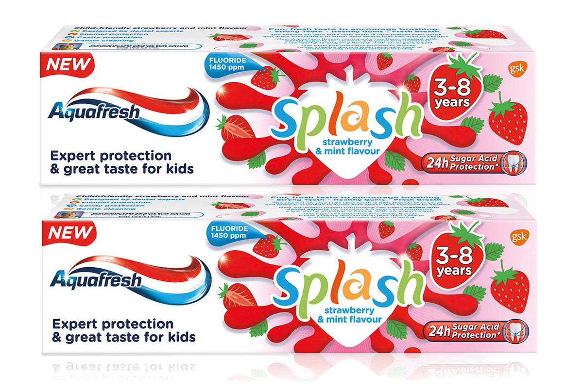 Splash Strawberry Kids Toothpaste 50ml - MazenOnline