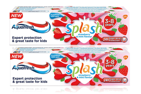 Splash Strawberry Kids Toothpaste 50ml - MazenOnline