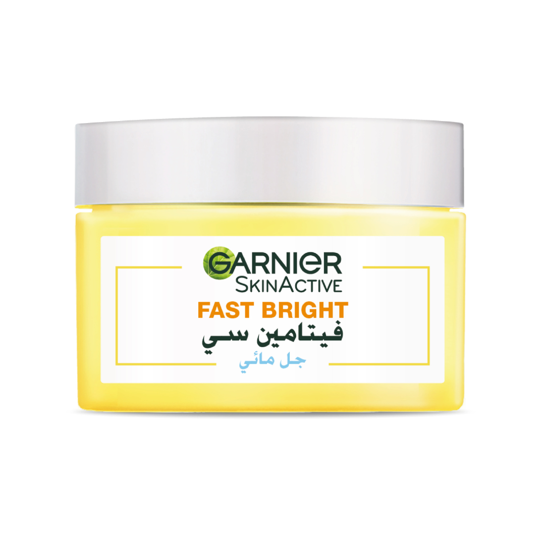 Garnier - Fast Bright  Vitamin C Water Gel Moisturizer  48 Hours Hydration  Anti Dark Spots | MazenOnline
