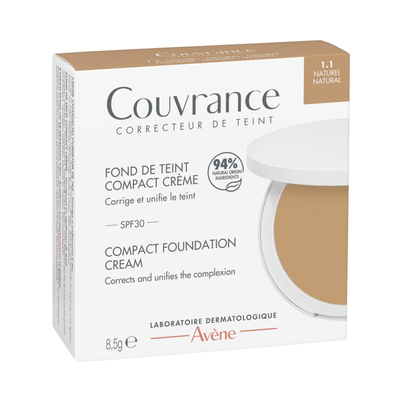 Couvrance Compact Foundation Cream 1.1 Natural