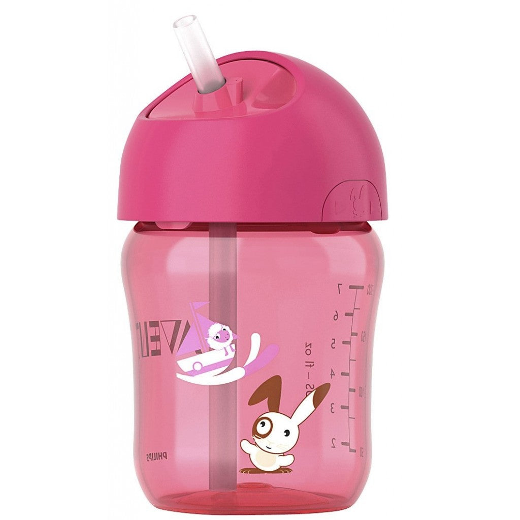 Soft Silicone Straw Cup 12m+ 260ml - MazenOnline Main image
