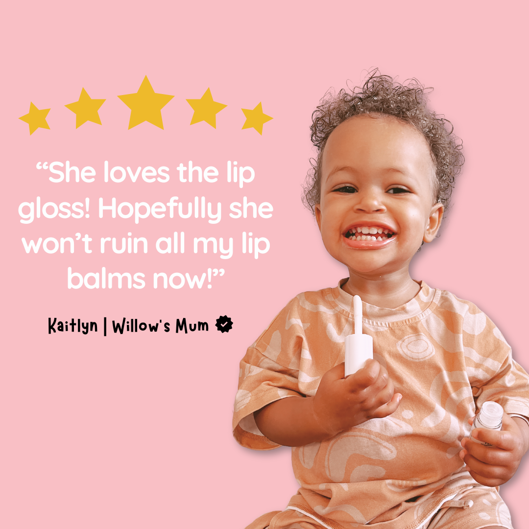 Natural Lip Gloss Birthday Cake