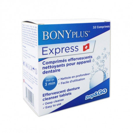 Express 32 effervescent tablets for removable dental appliances - MazenOnline Main image