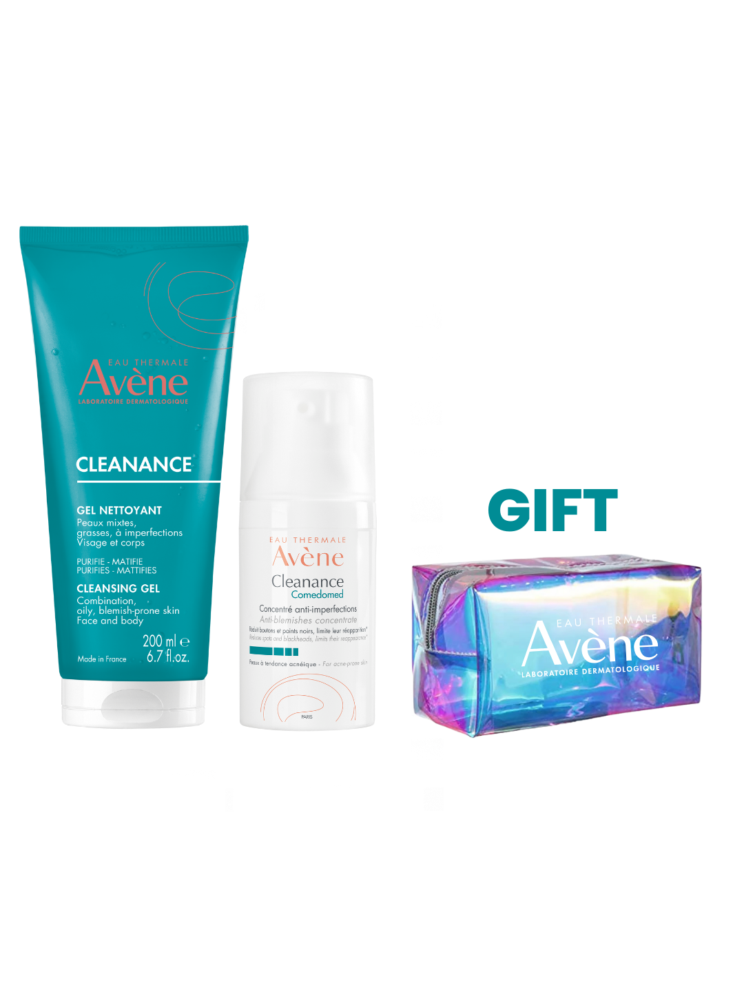 Avène - Cleanance Comedomed + Cleanance Acne Cleanser Gel + Gift | MazenOnline