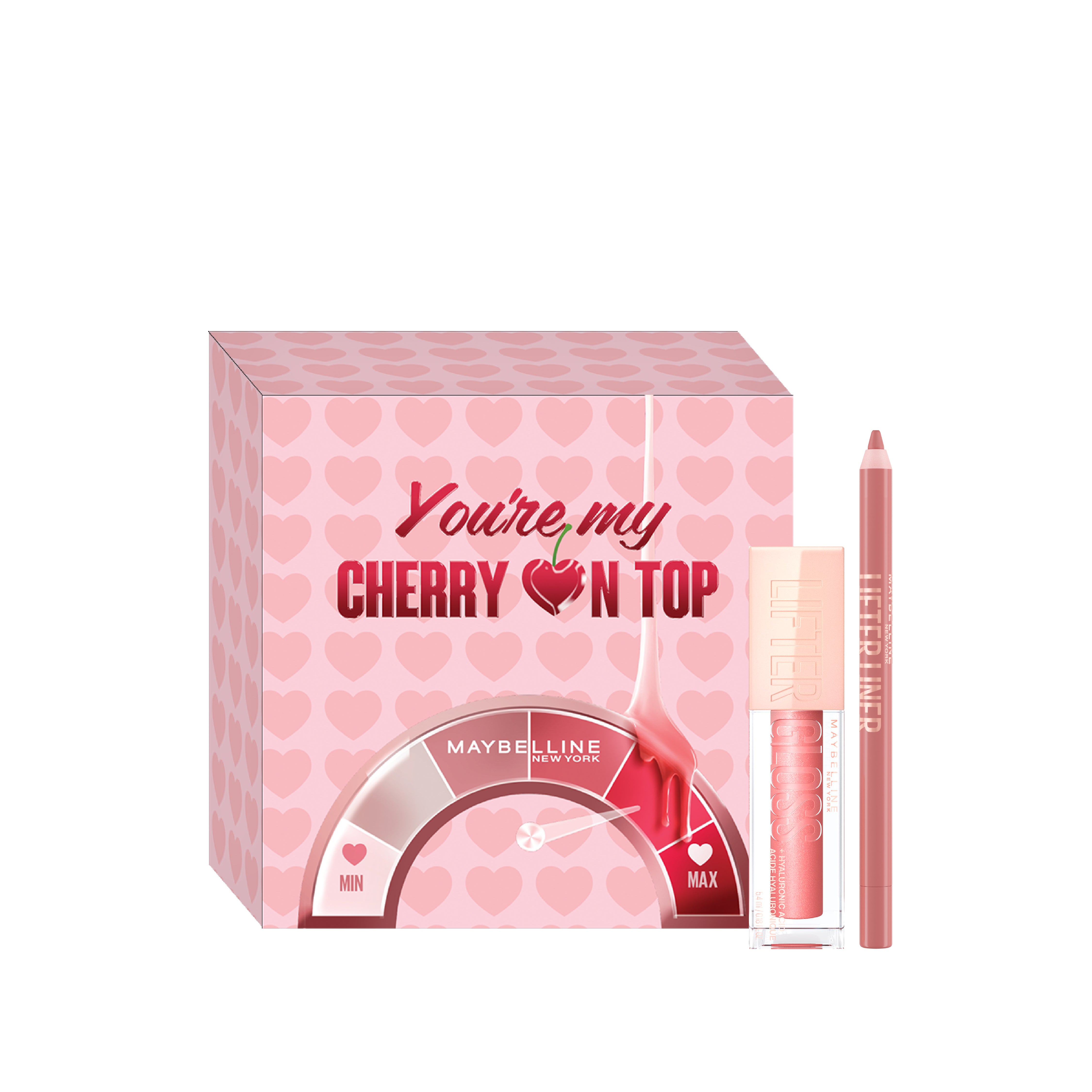 Maybelline New York - Lifter Gloss Lip Gloss Makeup with Hyaluronic Acid for smooth and hydrated lips + Lifter Liner Lip Liner Pencil with Hyaluronic Acid and Jojoba Oil + gift | MazenOnline