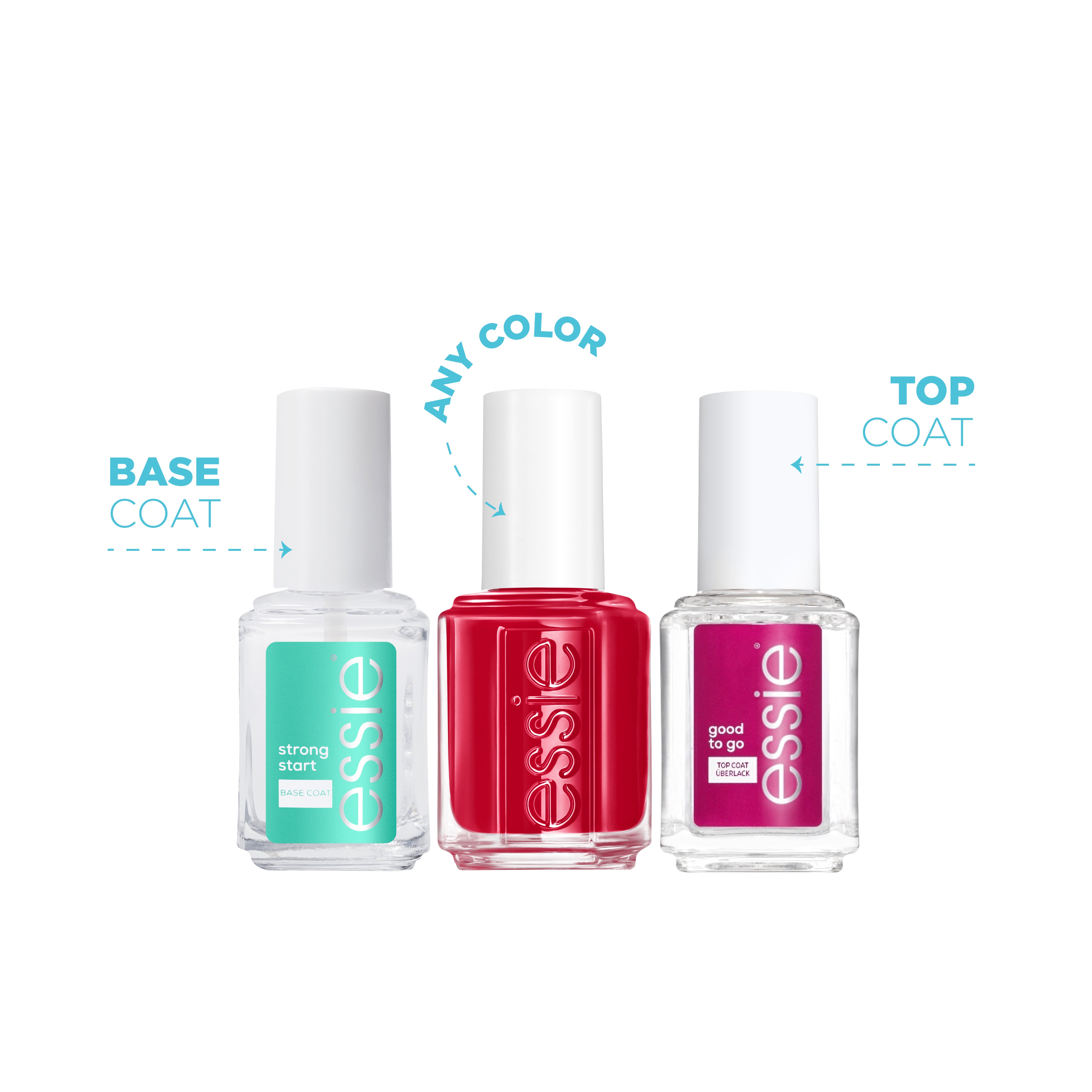 Let It Shine Top Coat + Nail Care - As Strong as it gets + Nail Polish