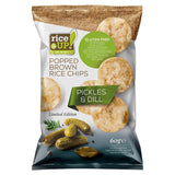 Popped Brown Rice Chips Pickles & Dill 60g - MazenOnline