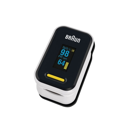BRAUN - Pulse Oximeter 1 Black/White YK-81CEU | MazenOnline Main image