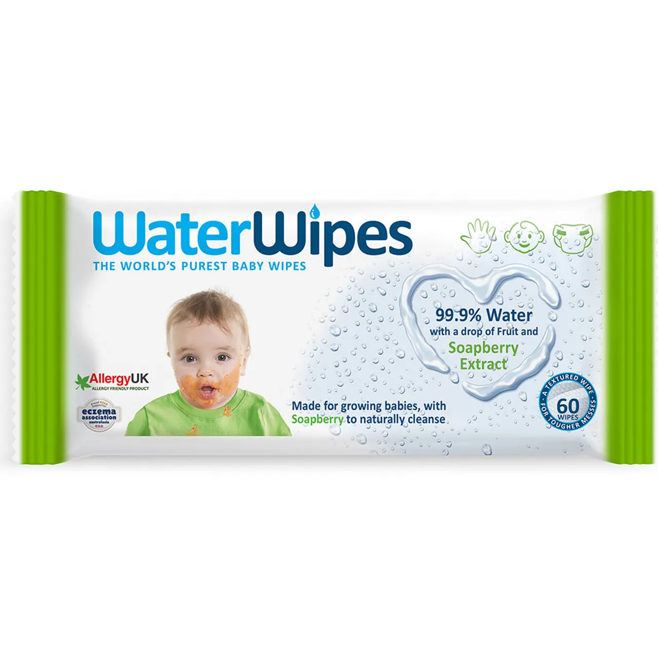 WaterWipes - Water Wipes Baby Wipes With Soapberry | MazenOnline