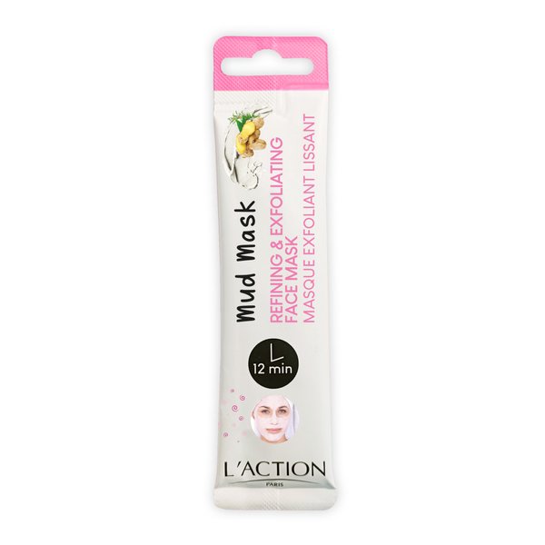 L'Action Paris - Mud Mask Refining & Exfoliating Face Mask | MazenOnline