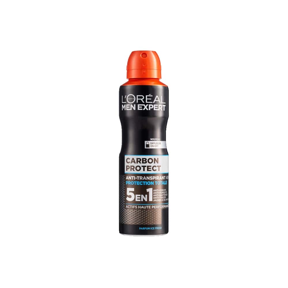 L'Oréal Paris - Men Expert Deodorant Carbon Protect 5 In 1 | MazenOnline