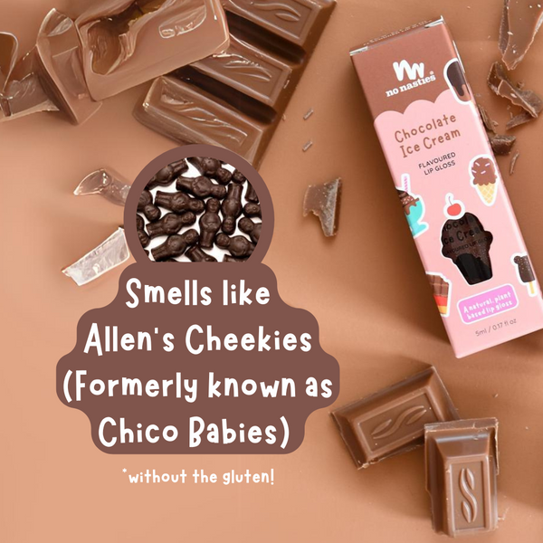 Natural Lip Gloss Chocolate Ice-Cream