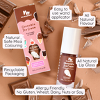 Natural Lip Gloss Chocolate Ice-Cream