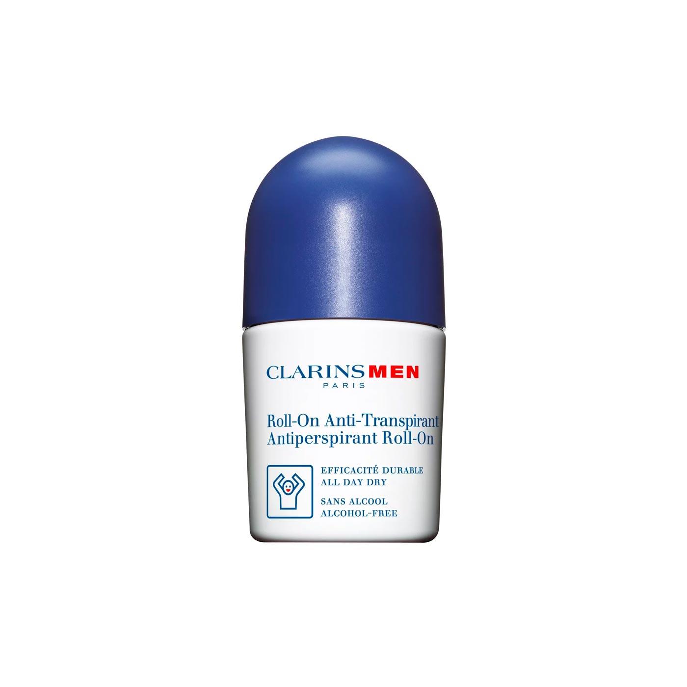 Clarins ClarinsMen Anti-Transpirant Deo Roll-On - MazenOnline {{ shop.address.country }} Main image