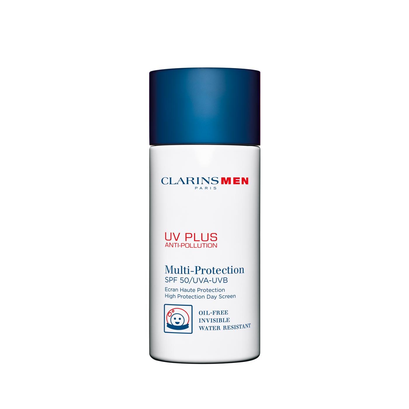 Clarins ClarinsMen UV-Plus Anti-Pollution - Multi Protection SPF50 - MazenOnline {{ shop.address.country }} Main image