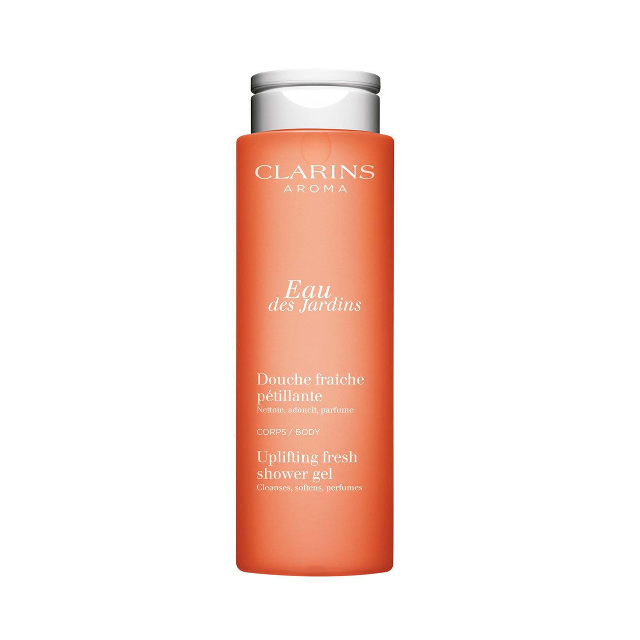 Clarins Eau des Jardins Uplifting Fresh Shower Gel - MazenOnline {{ shop.address.country }}