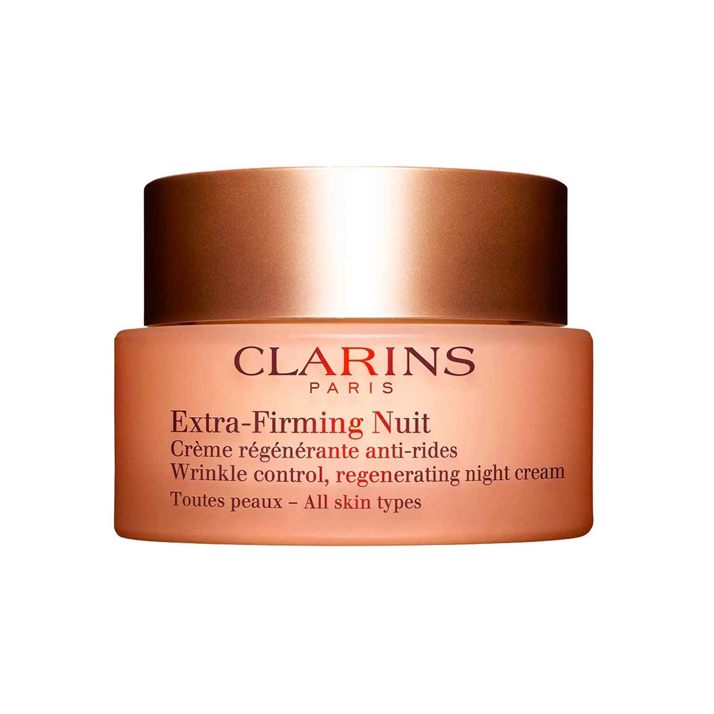 Clarins Extra-Firming Nuit - Wrinkle Control Regenerating Night Cream - MazenOnline {{ shop.address.country }}