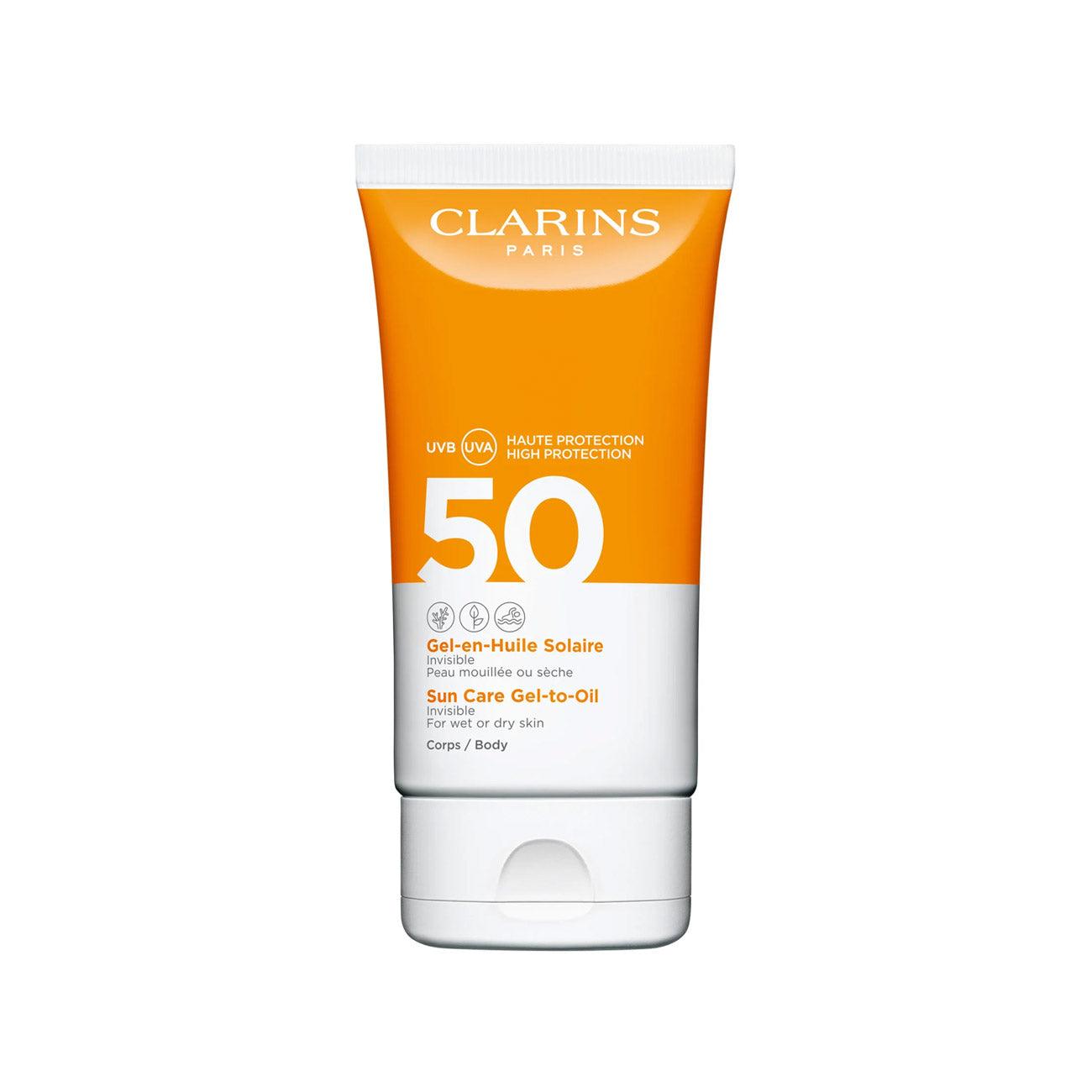 Clarins Gel-in-Oil Sun Care SPF50 - MazenOnline {{ shop.address.country }}