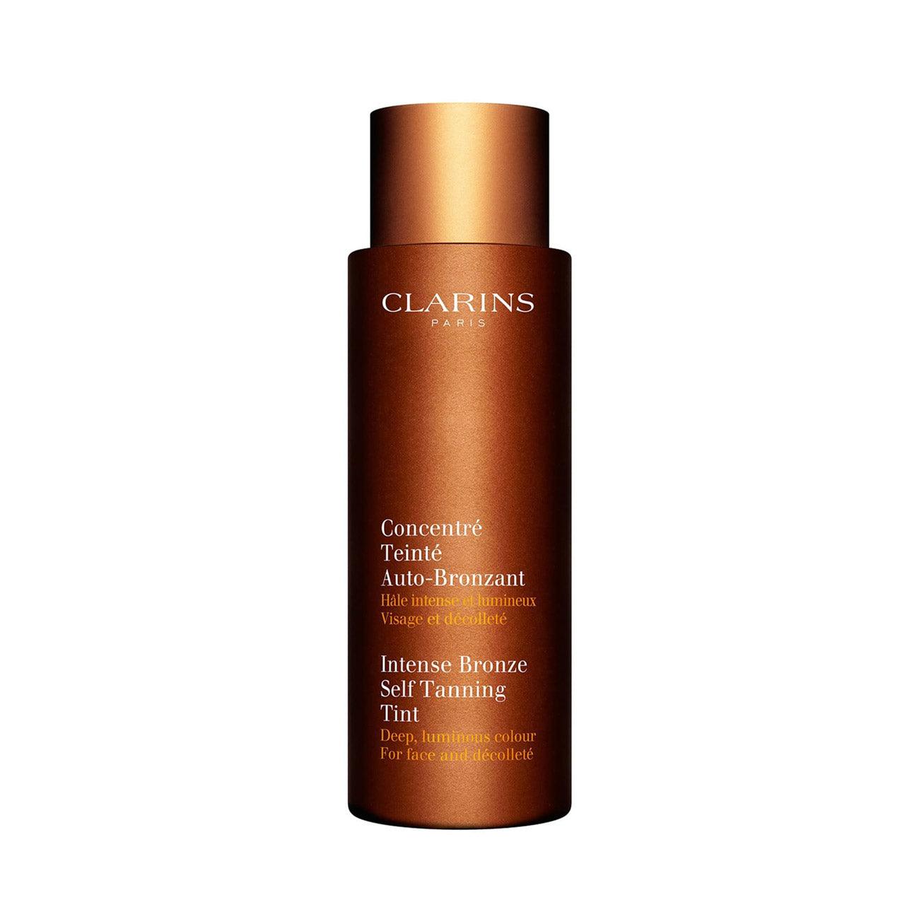 Clarins Intense Bronze Self Tanning Tint Deep Luminous Color for Face & Decollete - MazenOnline {{ shop.address.country }}