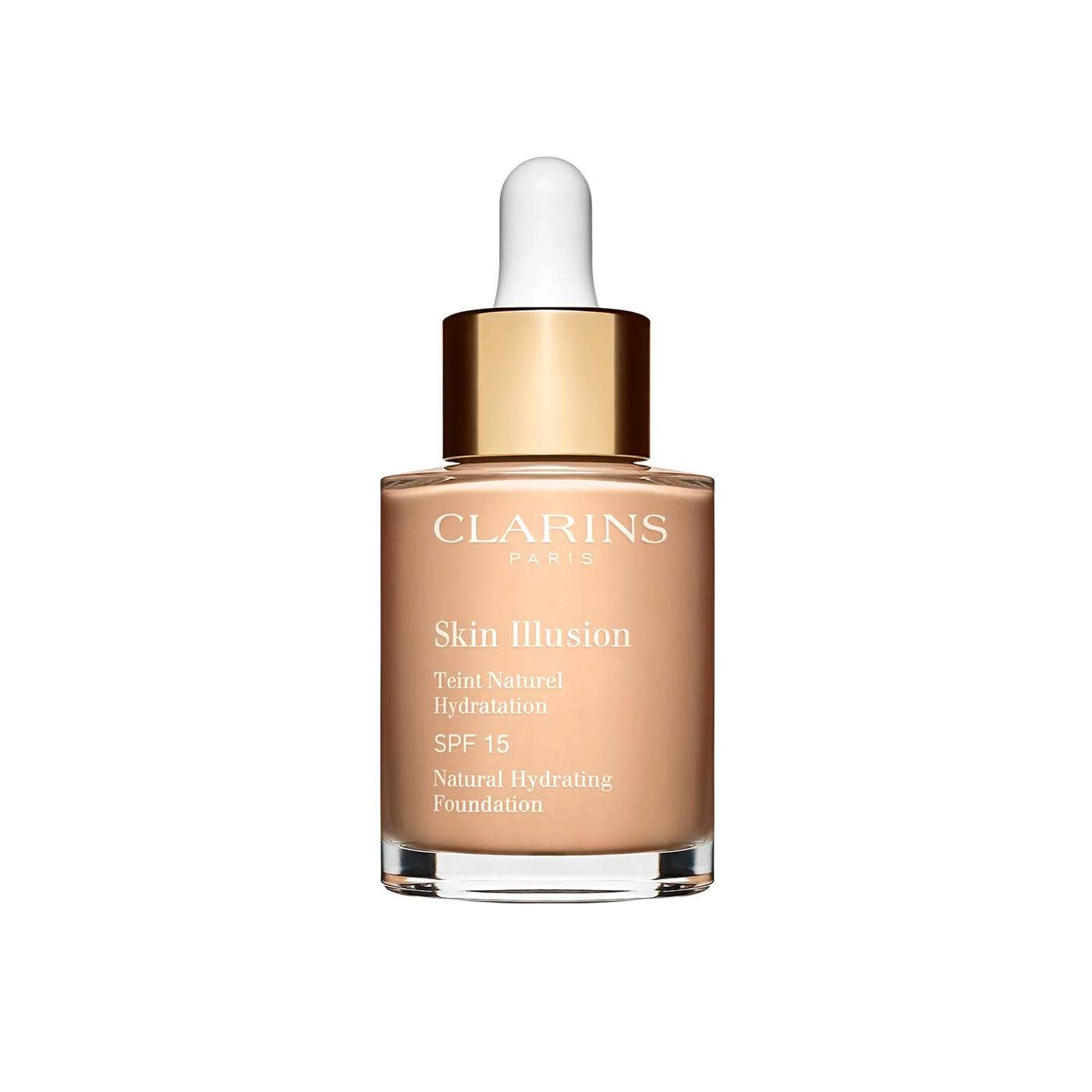 Clarins Skin Illusion - Natural Hydrating Foundation SPF15 - MazenOnline {{ shop.address.country }}