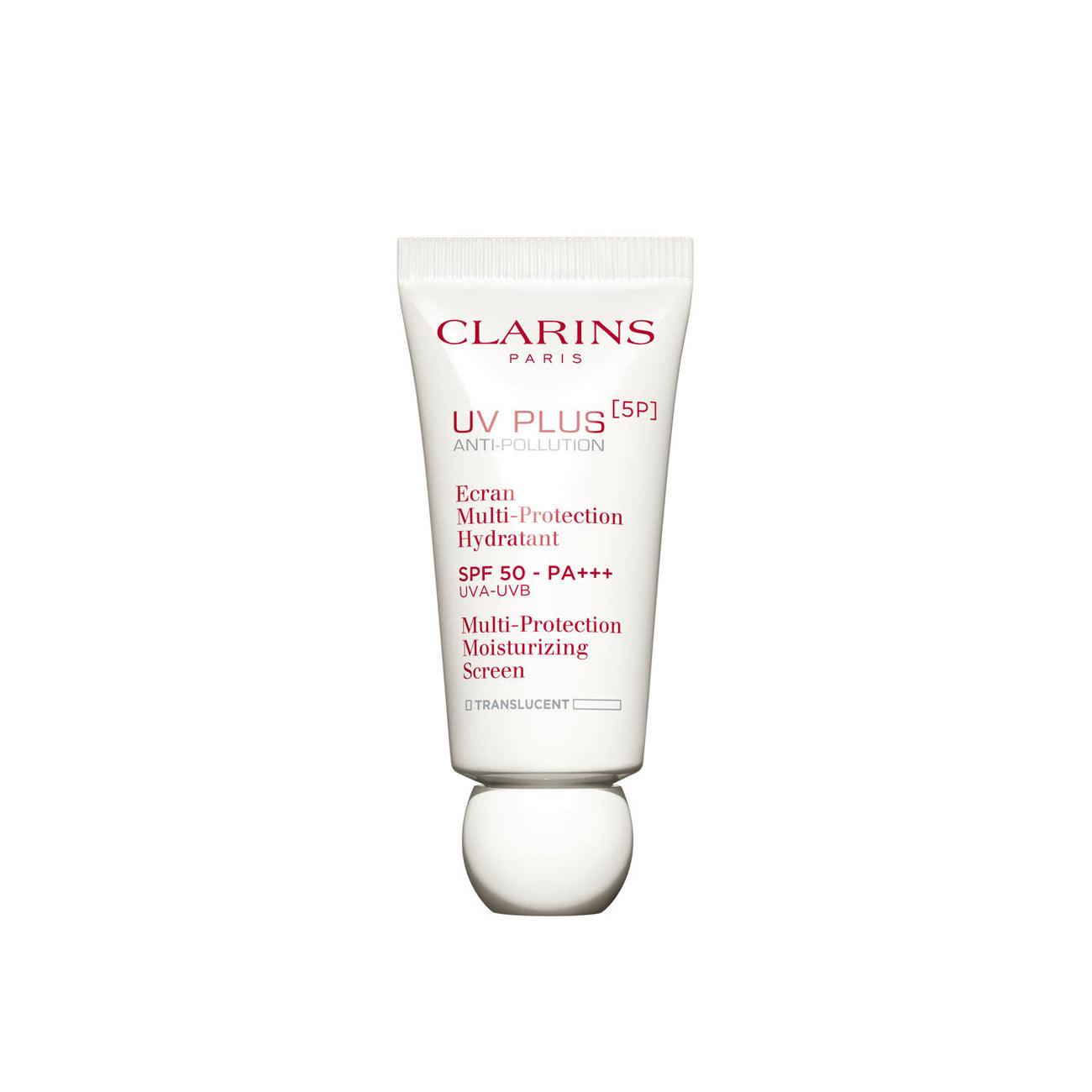 Clarins UV PLUS Anti-Pollution Sunscreen Multi-Protection Broad Spectrum SPF 50 - MazenOnline {{ shop.address.country }} Main image