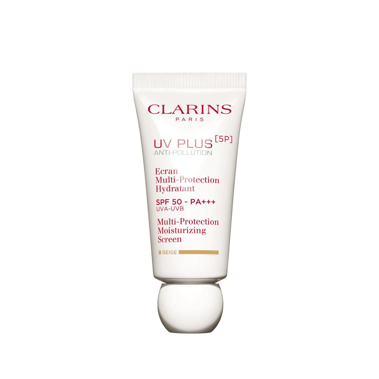 Clarins UV PLUS Anti-Pollution Sunscreen Multi-Protection Broad Spectrum SPF 50 - MazenOnline {{ shop.address.country }}